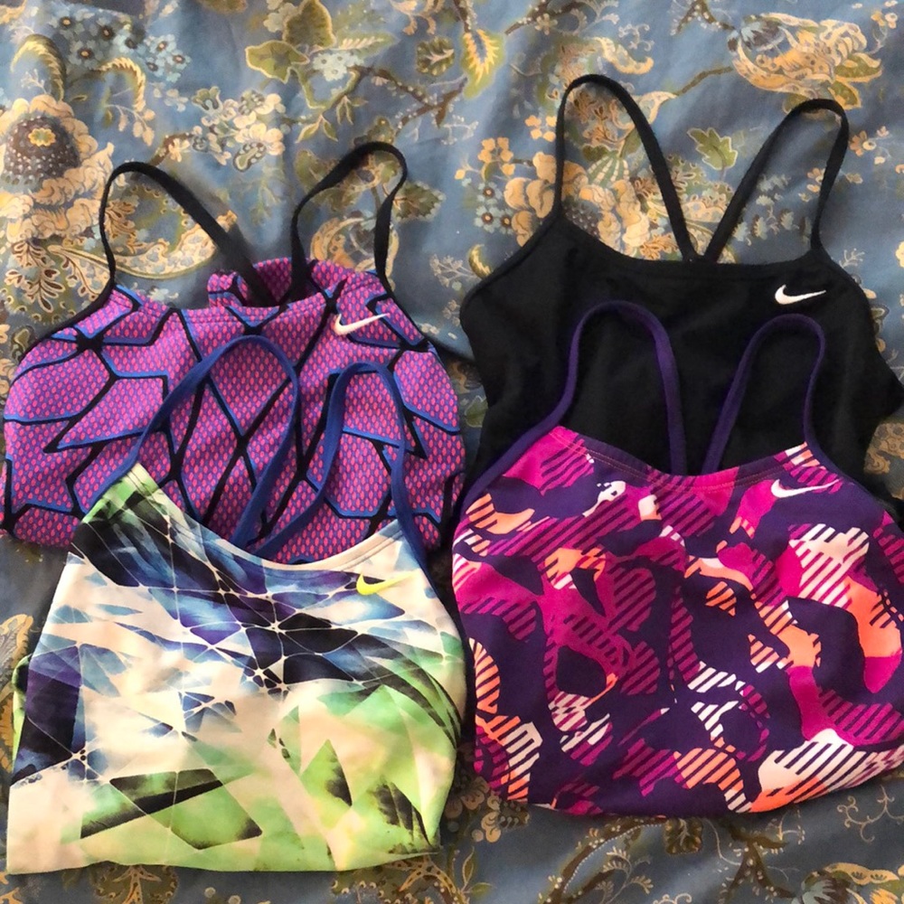 4 Nike One-Piece Razor Back(open)Swimsuits